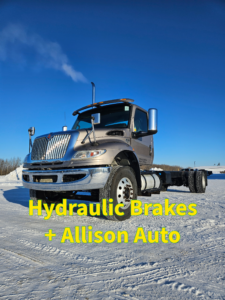 2020 International MV607 – Hydraulic Brakes/Allison Auto/Low Kms
